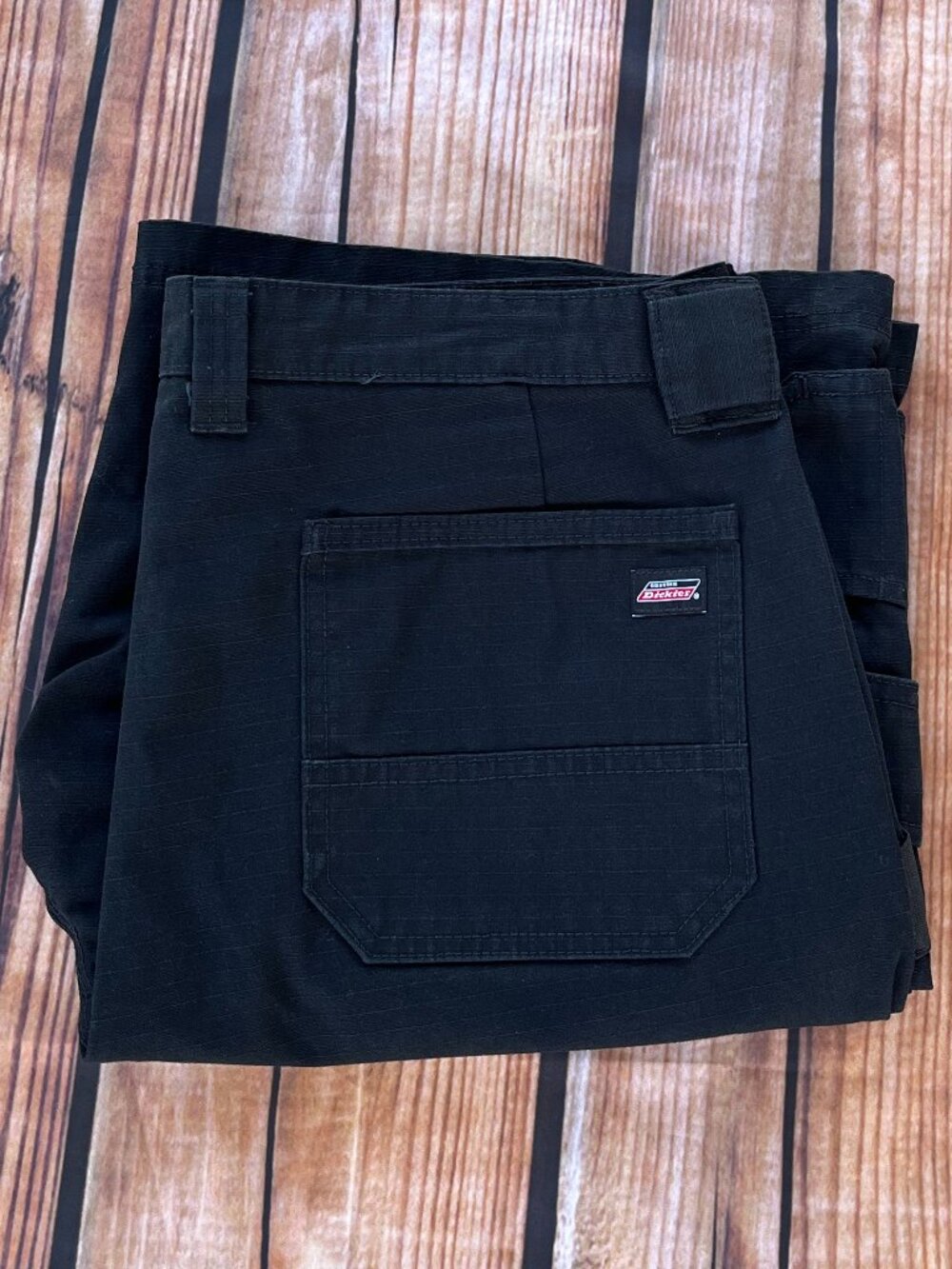Men's Black Genuine Dickies Ultimate Ripstop Workwear Cargo Short 36